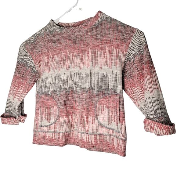 Anthropologie Postmark Nubby Knit Pullover Top Size M Boho Artsy Soft Grunge - Picture 8 of 9